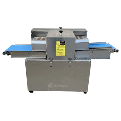 Coupeuse électrique de poitrine de poulet de 40 cm de largeur de ceinture pour le traitement de la viande de bœuf et de canard