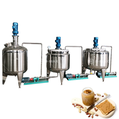 Vente de fin d'année ligne de production de beurre d'arachide et machine connexe pour vos besoins commerciaux