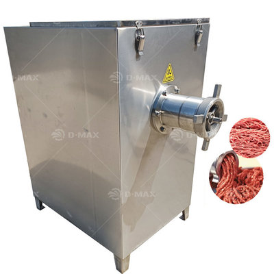 Taille réglable de broyage des rouleaux en acier du porc des saucisses du poisson des viandes surgelées broyeur de viande