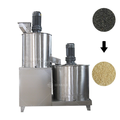 Machine à éliminer la peau des graines de sésame à usage commercial