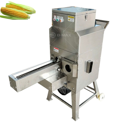 Machine à éplucher le maïs pour le dépouillement et le découpage du maïs frais