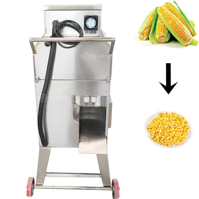 Machine à éplucher le maïs pour le dépouillement et le découpage du maïs frais