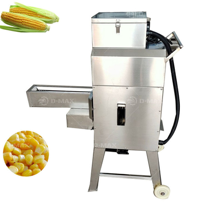 Machine à éplucher le maïs pour le dépouillement et le découpage du maïs frais