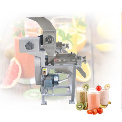Machine de fabrication de purée de tomates populaire dans le monde entier avec fonction de jus de fruits et légumes