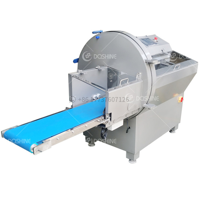 Machines de transformation de la viande Tissageuse de viande congelée pour la découpe de la poitrine de porc de bœuf de poulet de canard
