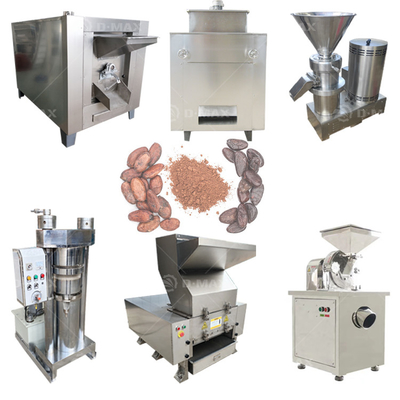 0Machine de traitement des grains de cacao de 75 kW pour la production de chocolat liquide et de poudre de cacao