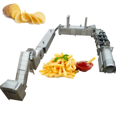 120 kg de chips de pommes de terre surgelées ligne de production de la machine avec l'attribut du produit