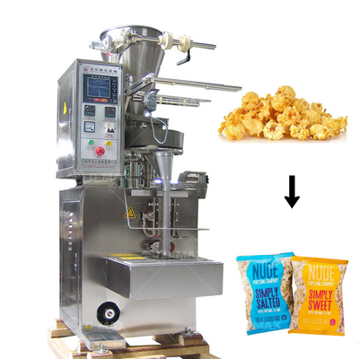 Machine d'emballage à granulés verticaux à fonction de remplissage automatique de grains de riz et de sucre