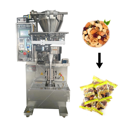 Bonne performance Noix Fruits secs Banane Chips Petite machine de remplissage de granules de bonbons avec 220/380v de puissance
