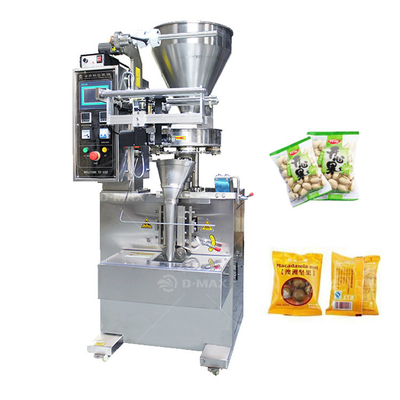 Bonne performance Noix Fruits secs Banane Chips Petite machine de remplissage de granules de bonbons avec 220/380v de puissance