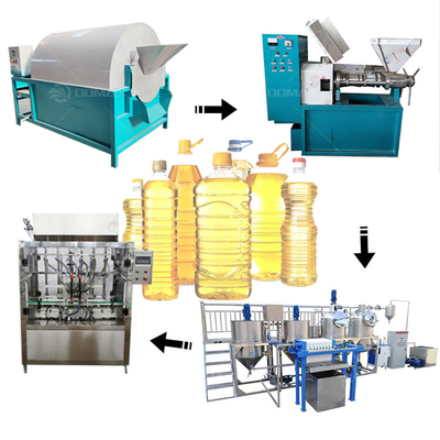 Machine d'extraction d'huile facile à utiliser pour les arachides Application dans l'industrie alimentaire
