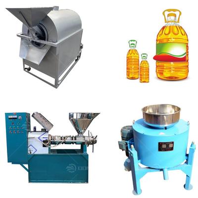 Machine d'extraction d'huile facile à utiliser pour les arachides Application dans l'industrie alimentaire