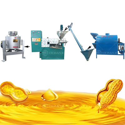 Machine d'extraction d'huile facile à utiliser pour les arachides Application dans l'industrie alimentaire