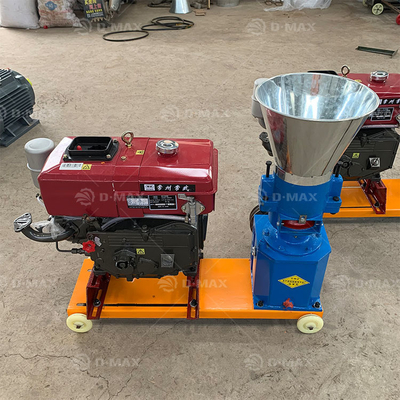 Machine de fabrication de granulés pour aliments pour animaux avec taille de granulés réglable et pressage à matrices plates