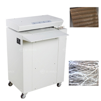 Machine de déchiquetage de carton de recyclage de 6 m/min avec fonction de déchiquetage