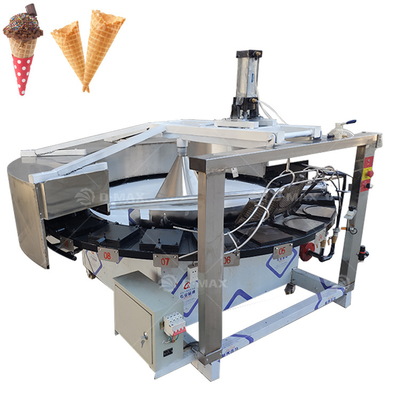Facile à utiliser machine de fabrication de collations pour les rouleaux d'œufs à la tasse à gaufres et les biscuits à gaufres molles