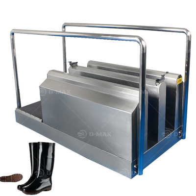 Machine à laver automatique à semelle de chaussure et côte pour l'industrie de transformation alimentaire