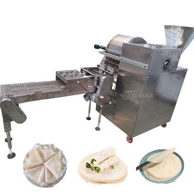 Chapati Popiah Skin Spring Roll Skin Dosa Injera Machine de fabrication de l'expédition de l'air de mer