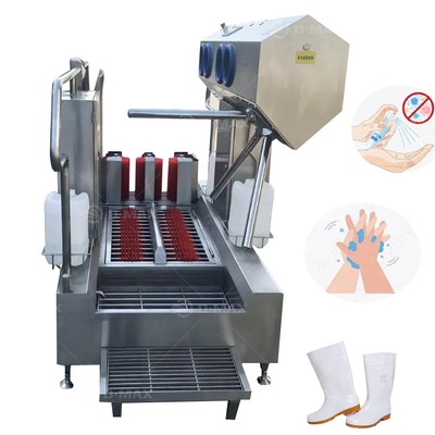 Machine de nettoyage de chaussures à l'eau froide pour atelier alimentaire complet