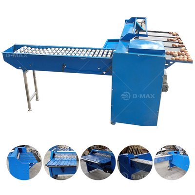 Machine de tri des œufs avec élévateur d'œufs et tri des œufs de canard 200W Capacité 5400 œufs/h