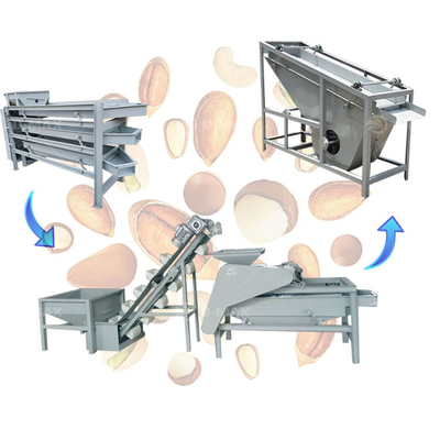 Industrie alimentaire Cracker et séparateur de noyau de palme d'amande avec fonction automatique