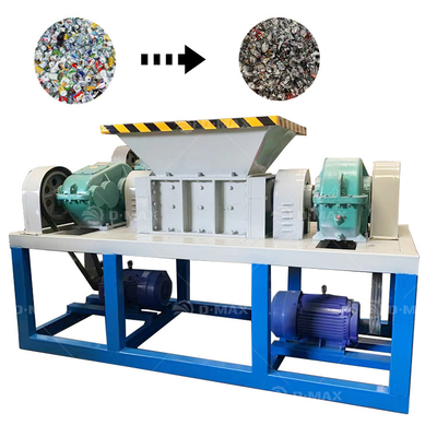 Déchiqueteuse multifonctionnelle pour le recyclage des déchets de bouteilles en caoutchouc, carton, métal et plastique