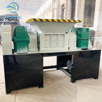 Déchiqueteuse à double arbre pour le recyclage des déchets métalliques et des pneus, recyclage des déchets de bois