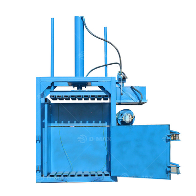 Presses à emballage vertical à haute productivité pour le recyclage des déchets de papier et des rouleaux de film de sacs en PE