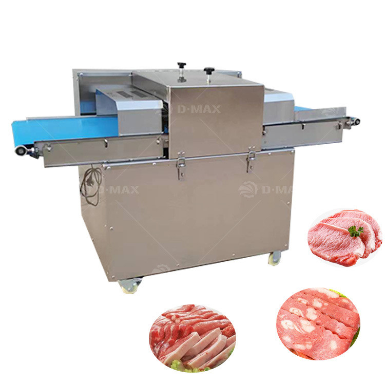 Coupeuse électrique de poitrine de poulet de 40 cm de largeur de ceinture pour le traitement de la viande de bœuf et de canard