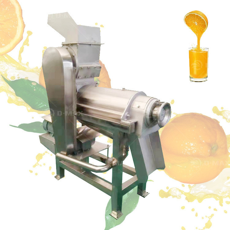 380v 2.25kw Voltage Spiral écrasé Fruit Juicer machine pour le jus de concombre en spirale
