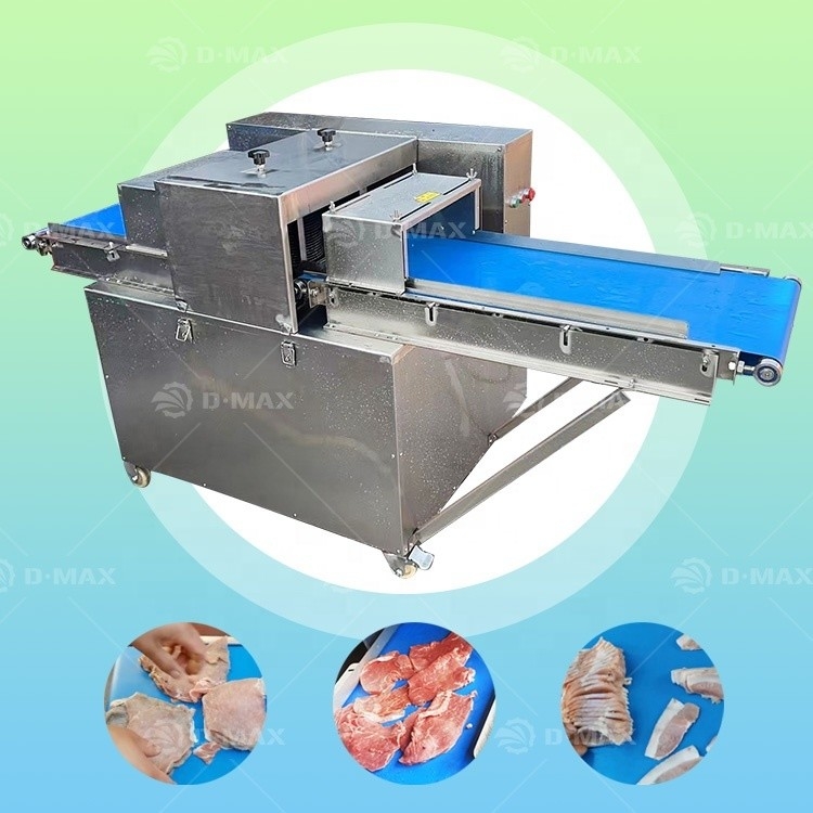 Machines de transformation de viande trancheuse verticale automatique pour viande de bœuf et de porc