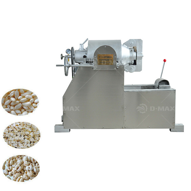0.75kw Grain Bean Peanut Rice Puff Machine pour la ligne de production de céréales de blé de maïs soufflé