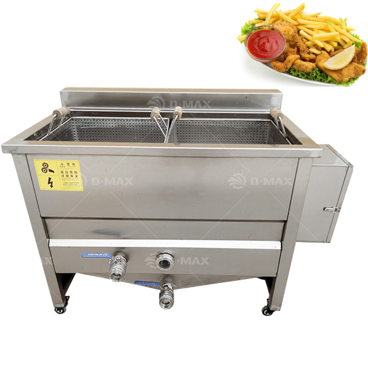 Machine de friture à batch pour une haute productivité