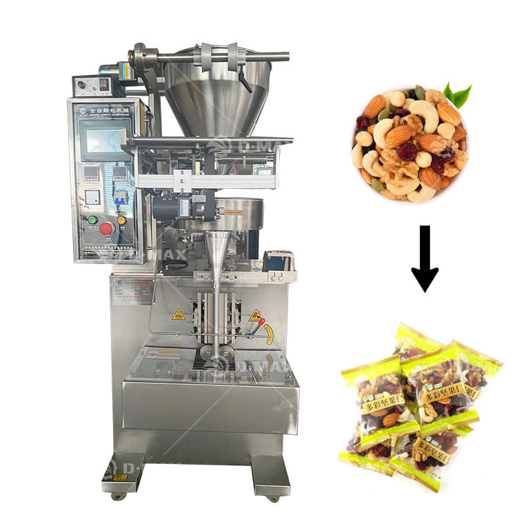 Machine d'emballage à sacs alimentaires de type rotatif pour les noix de pin et les emballages multifonctions