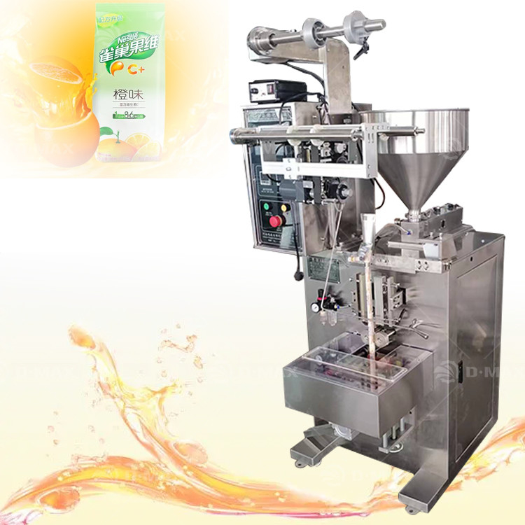 Machine de remplissage verticale de pâte liquide multifonctionnelle Popsicle glace Lolly Juice Stick Crème Miel