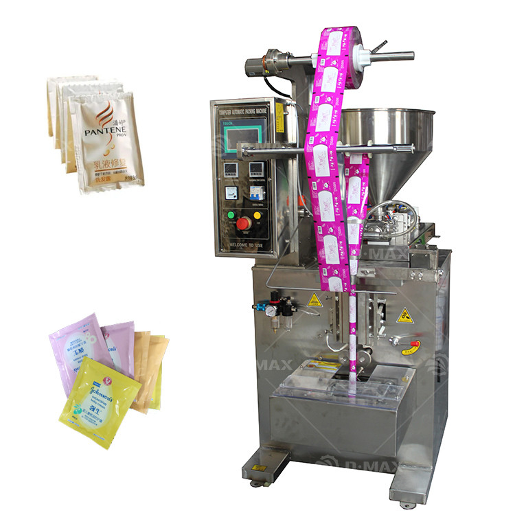 Convient facile à utiliser machine d'emballage de sachet de gel de shampooing de pâte pour liquide visqueux