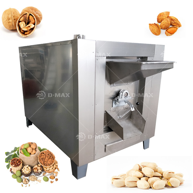 Machine automatique de torréfaction de noix pour torréfacteur de noix de karité de cacao de grains de café